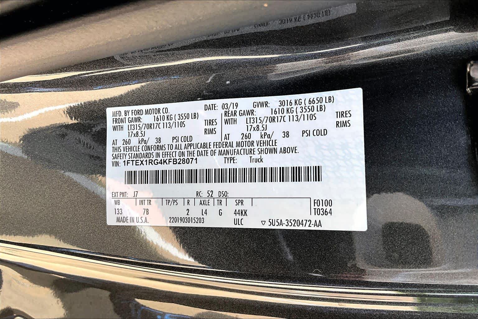 Certified 2019 Ford F150 Raptor AWD/4WD image 71