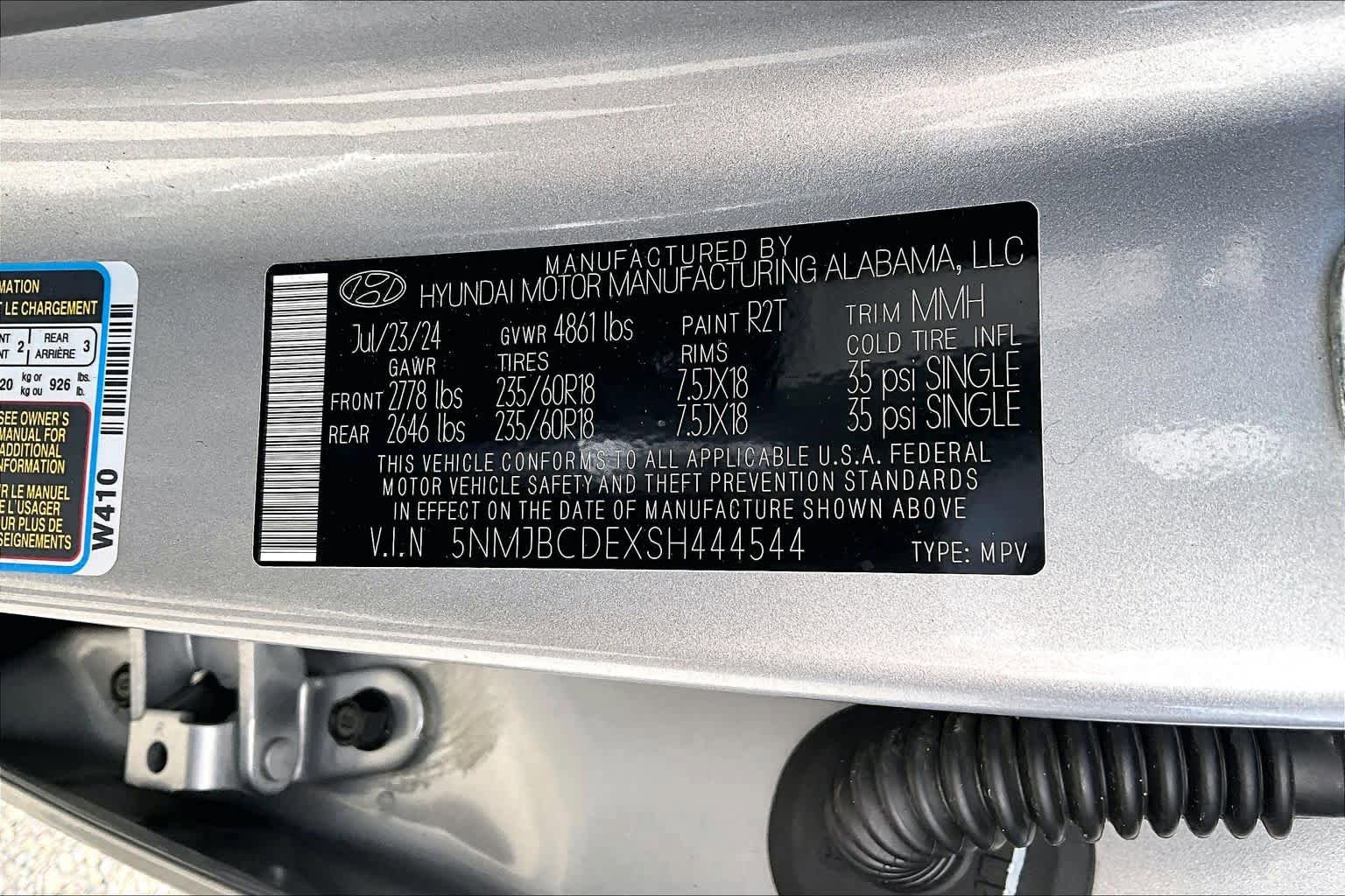 Used 2025 Hyundai Tucson SEL AWD/4WD image 34