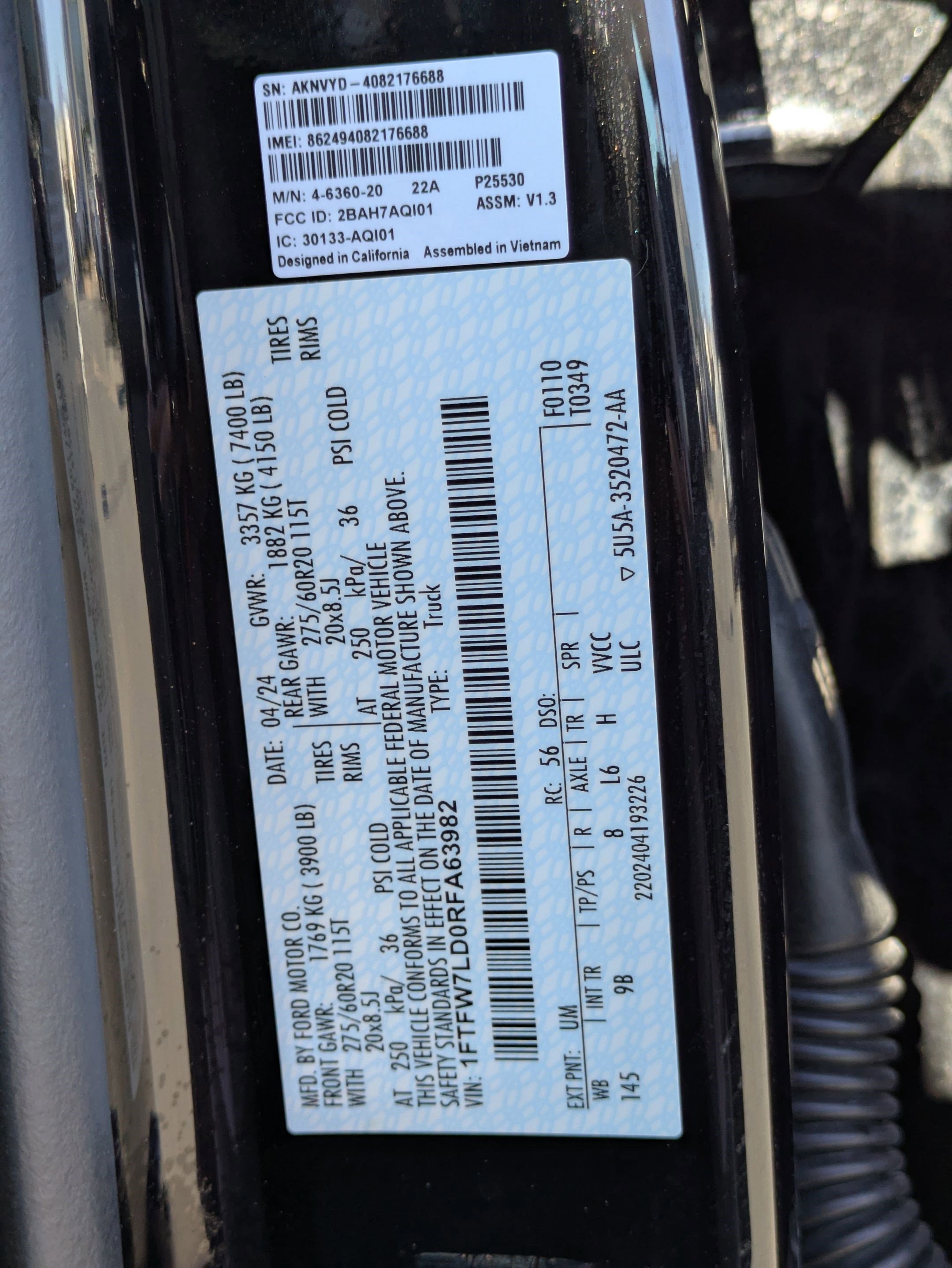 Certified 2024 Ford F150 Platinum w/ Equipment Group 702A High AWD/4WD image 37