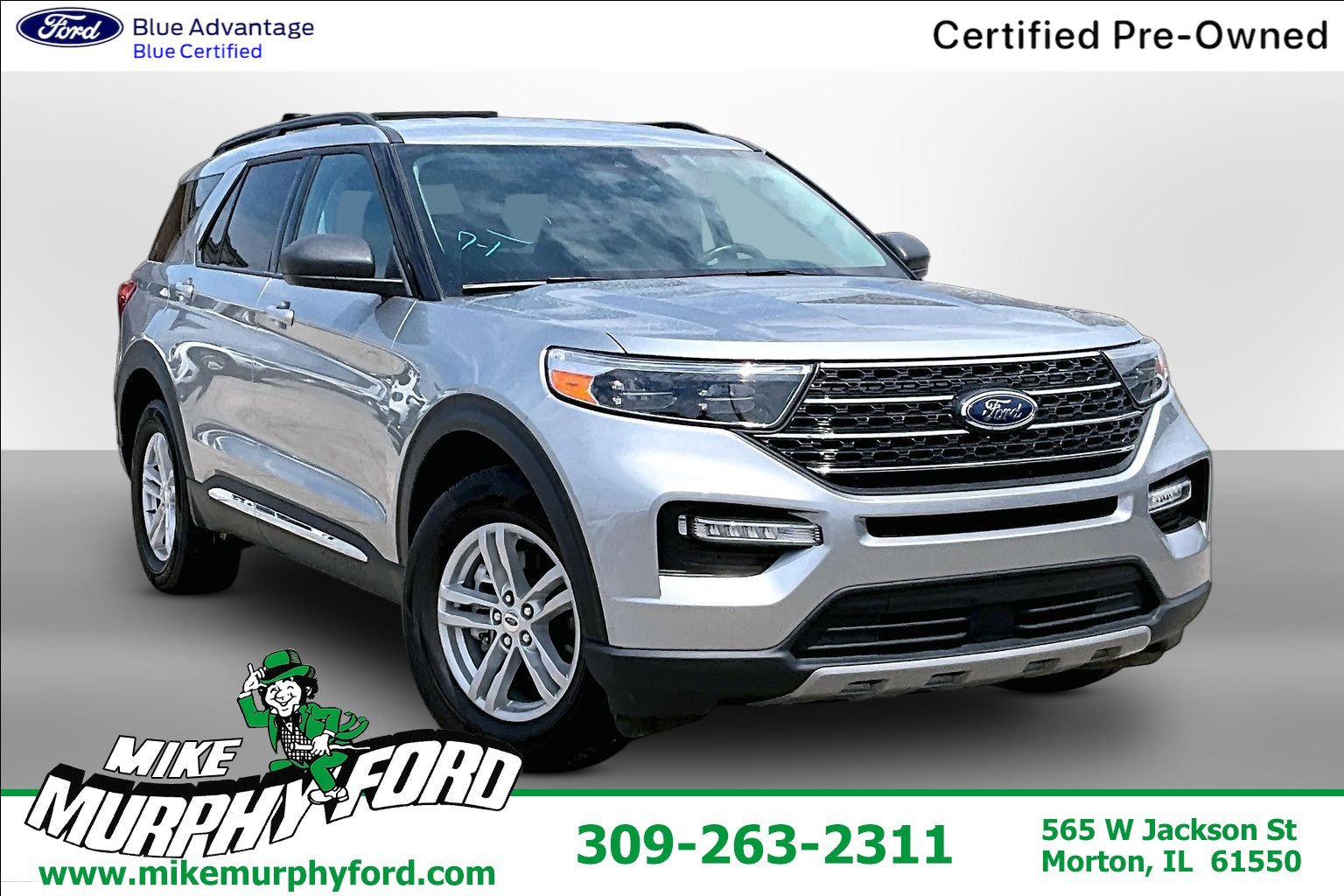 Certified 2024 Ford Explorer XLT w/ Equipment Group 202A