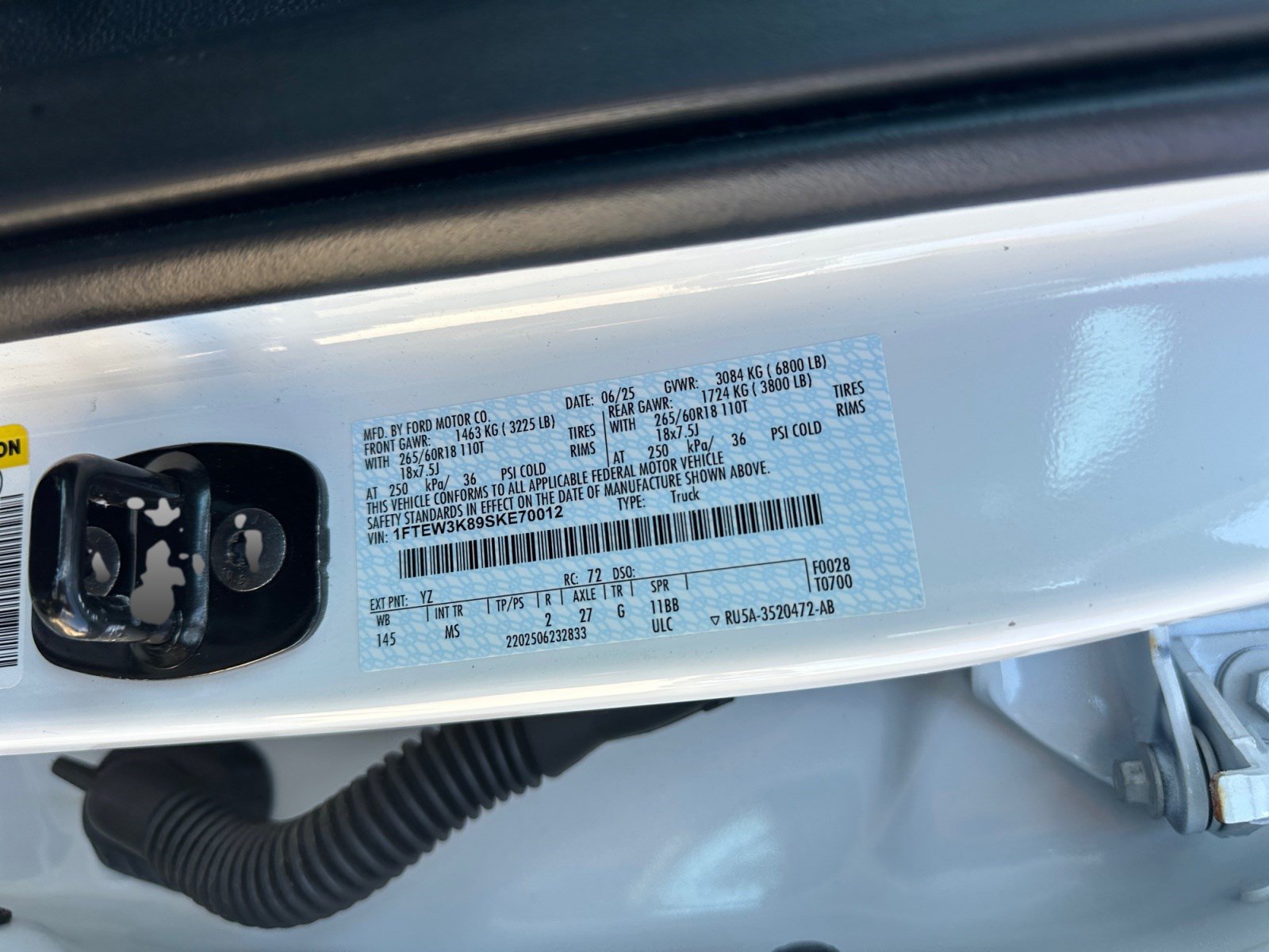 Certified 2025 Ford F150 XLT w/ Equipment Group 301A Standard RWD image 25