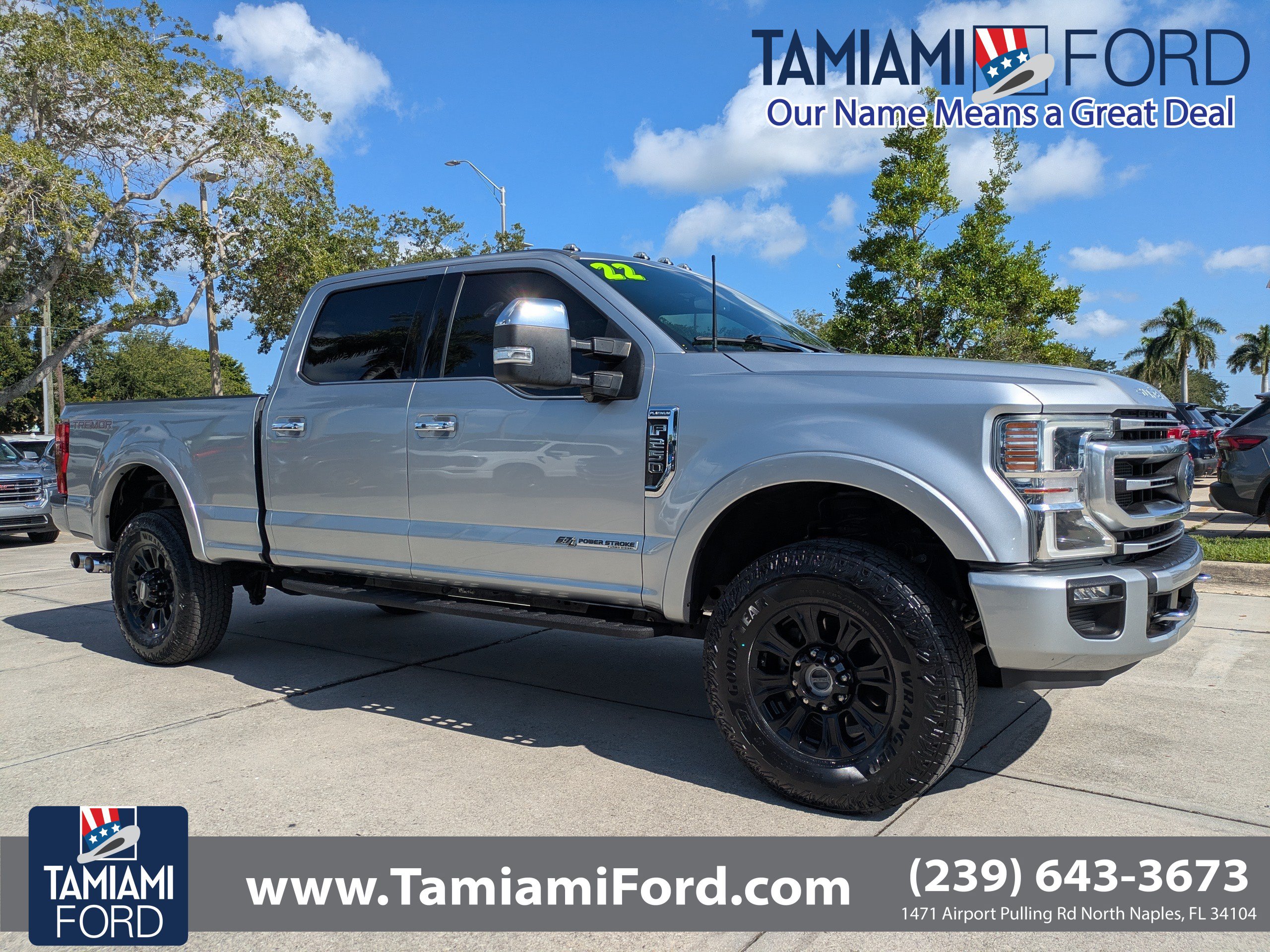 Certified 2022 Ford F250 Platinum w/ Tremor Off-Road Package AWD/4WD image 1