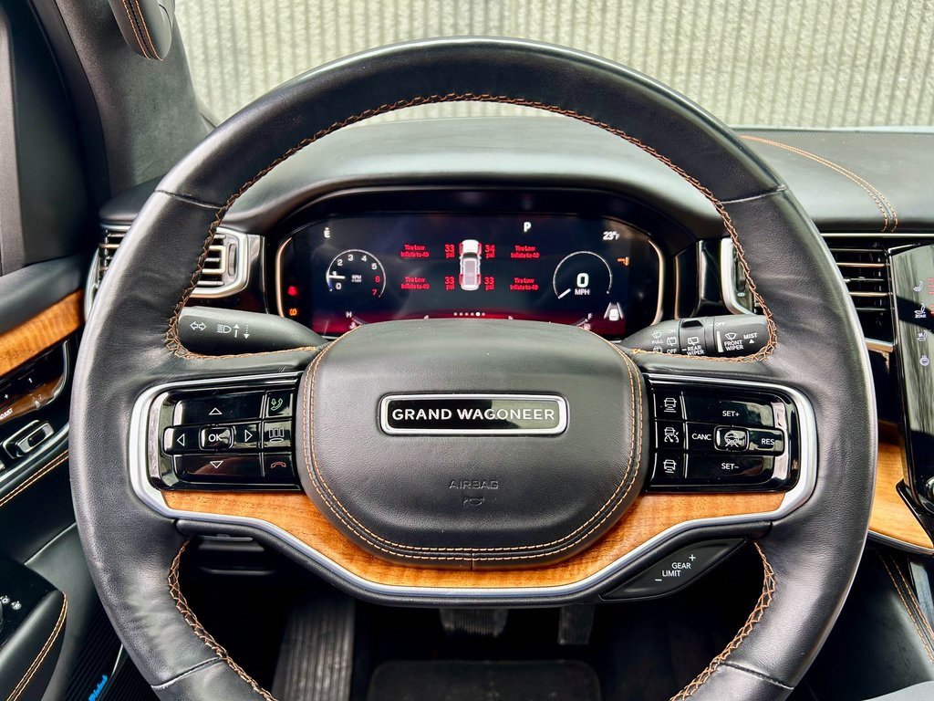 Used 2022 Jeep Grand Wagoneer Series III w/ Rear Seat Video Group 1 image 26