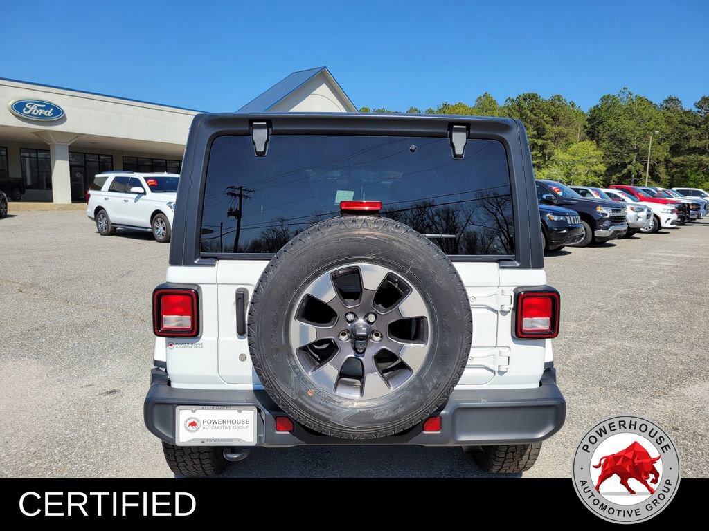 Used 2020 Jeep Wrangler Unlimited Sahara image 4