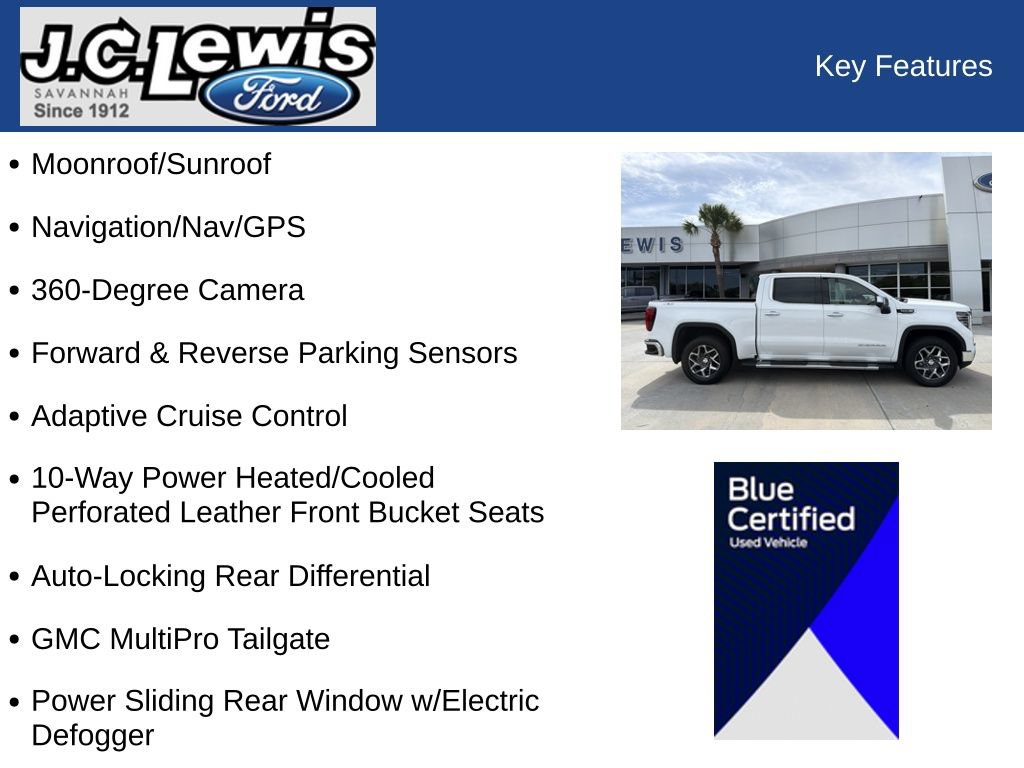 Used 2025 GMC Sierra 1500 SLT w/ SLT Premium Plus Package AWD/4WD image 10