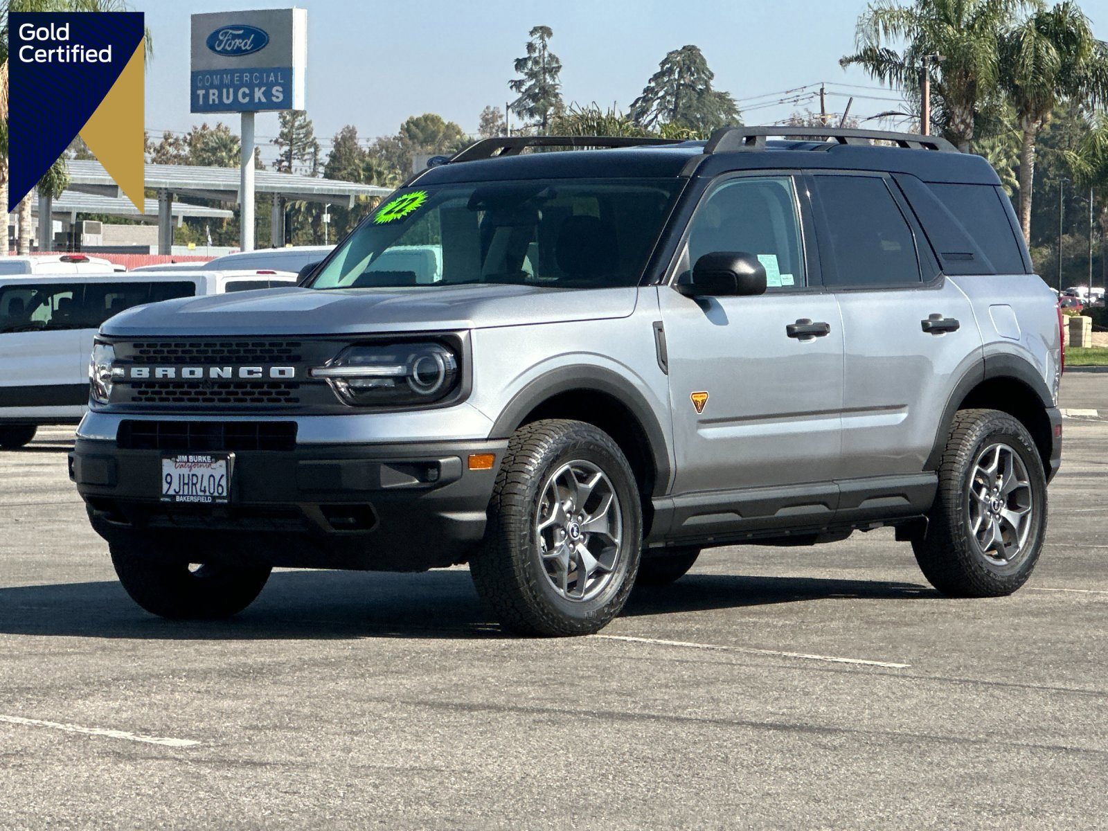 Certified 2023 Ford Bronco Sport Badlands