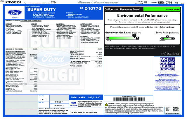 Certified 2025 Ford F250 XL w/ STX Appearance Package AWD/4WD image 2