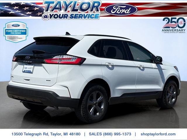 Certified 2023 Ford Edge SEL w/ Sport Appearance Package AWD/4WD image 3