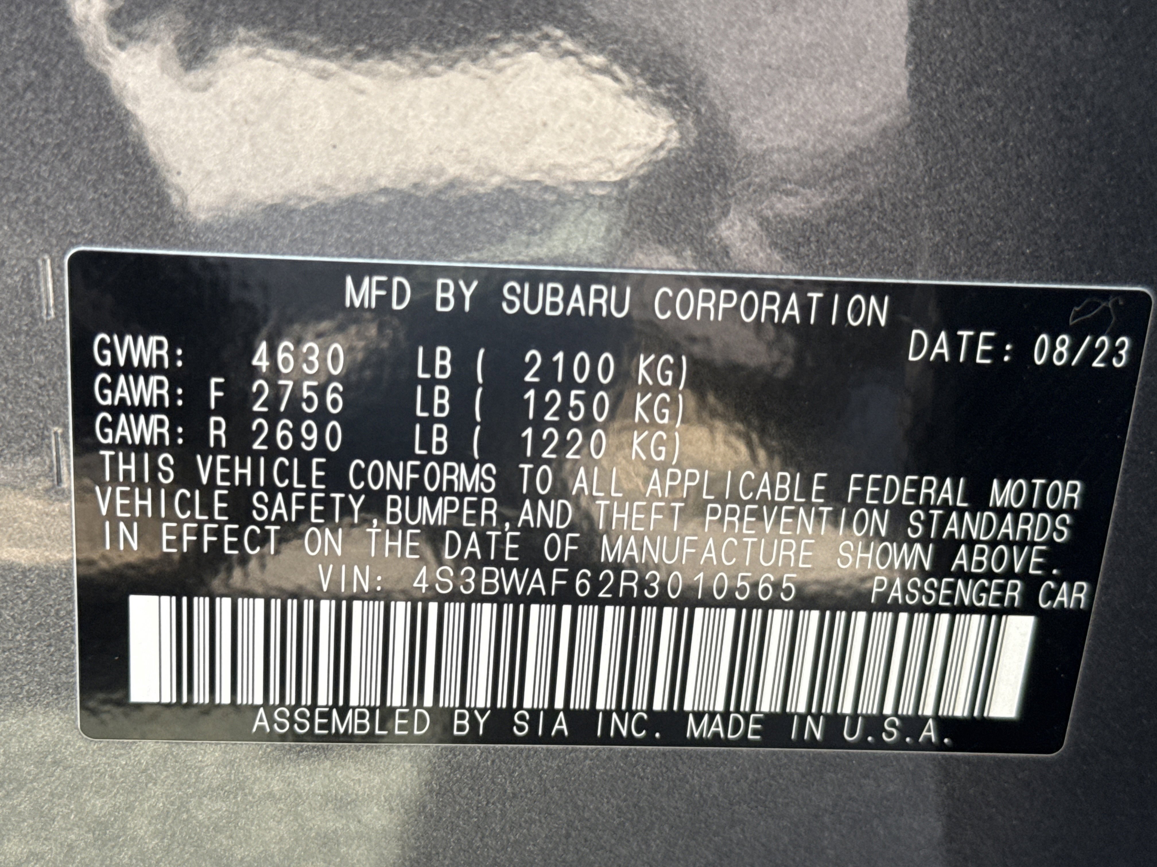 Used 2024 Subaru Legacy Premium AWD/4WD image 30
