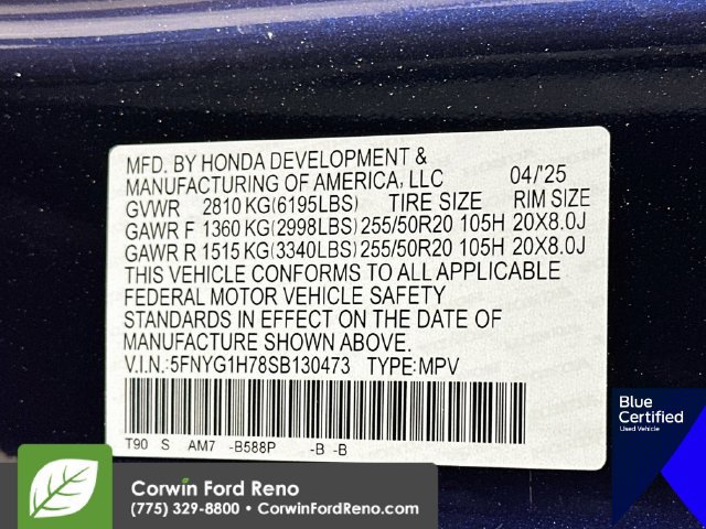 Used 2025 Honda Pilot Touring image 38