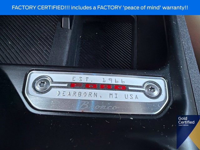 Certified 2025 Ford Bronco Heritage Edition AWD/4WD image 37