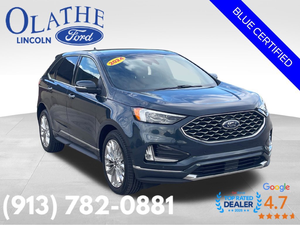 Certified 2024 Ford Edge Titanium w/ Titanium Elite Package AWD/4WD image 8