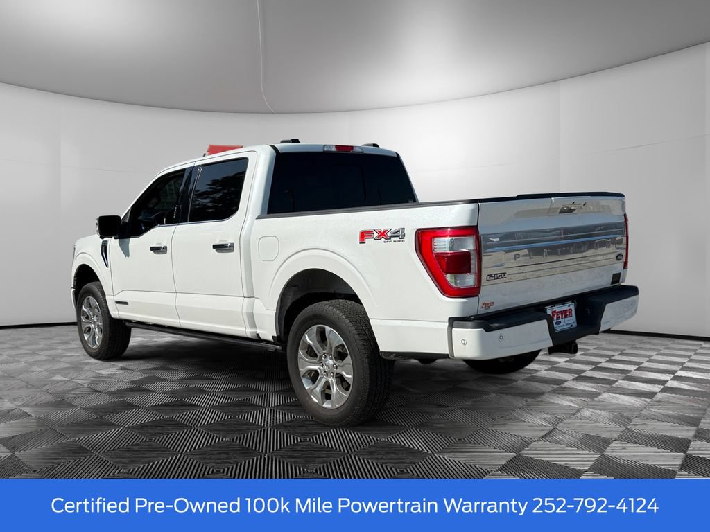 Certified 2023 Ford F150 Platinum w/ Equipment Group 701A High AWD/4WD image 3