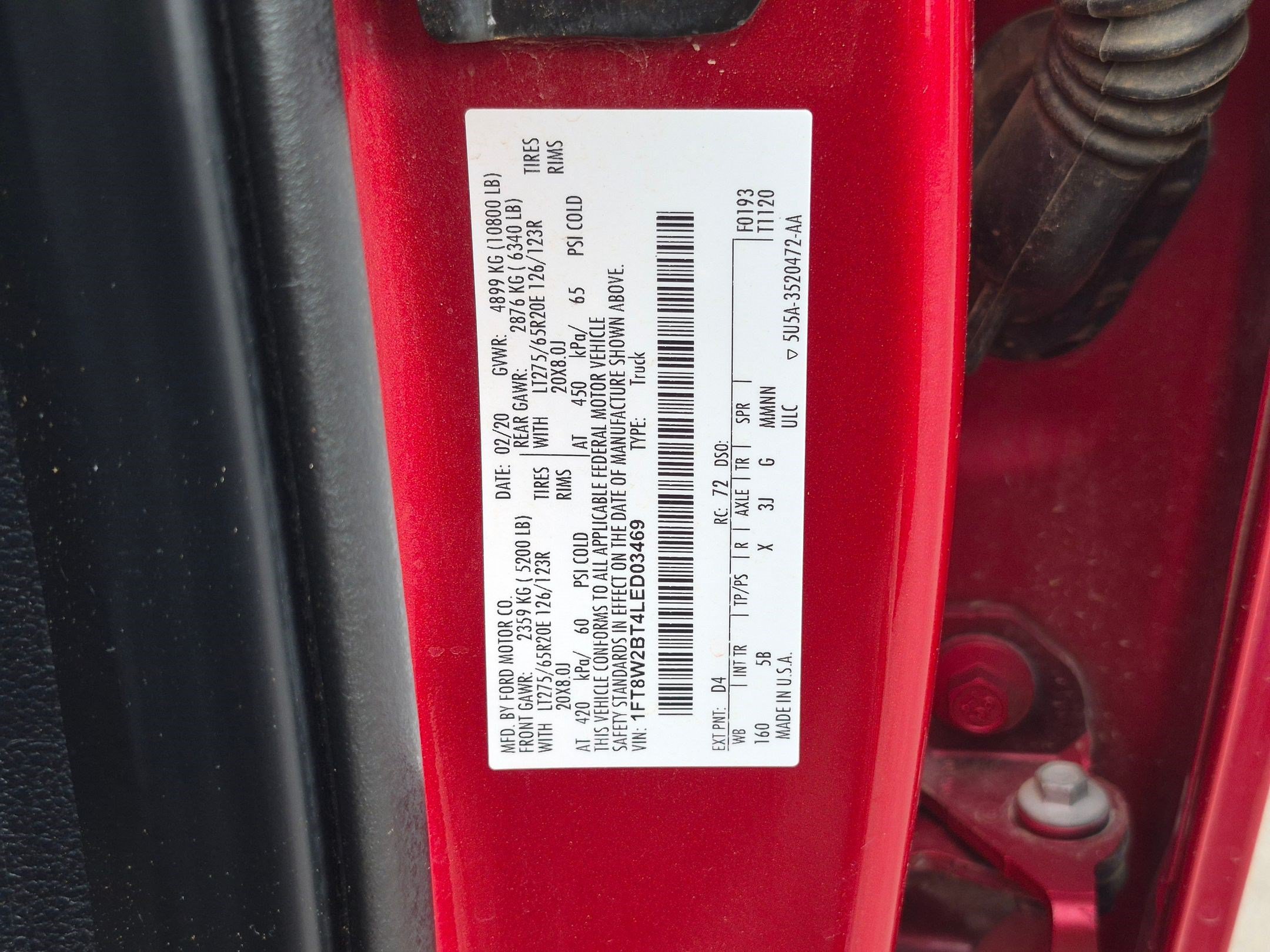 Certified 2020 Ford F250 Lariat AWD/4WD image 35