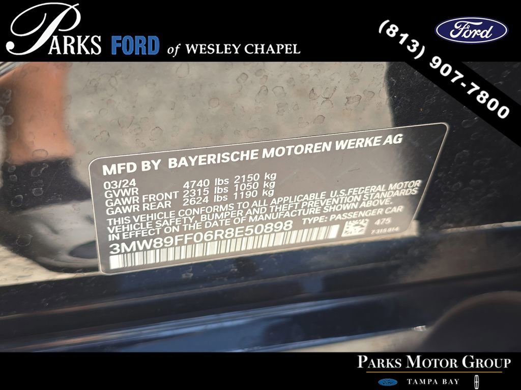 Used 2024 BMW 330i xDrive Sedan w/ M Sport Package AWD/4WD image 35