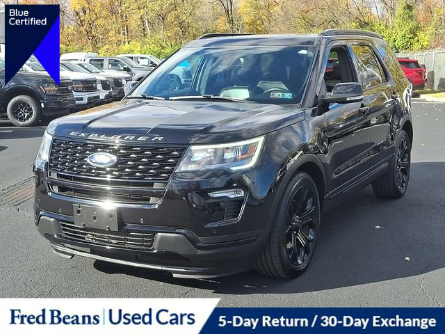 Certified 2019 Ford Explorer Sport w/ Ford Safe & Smart Package
