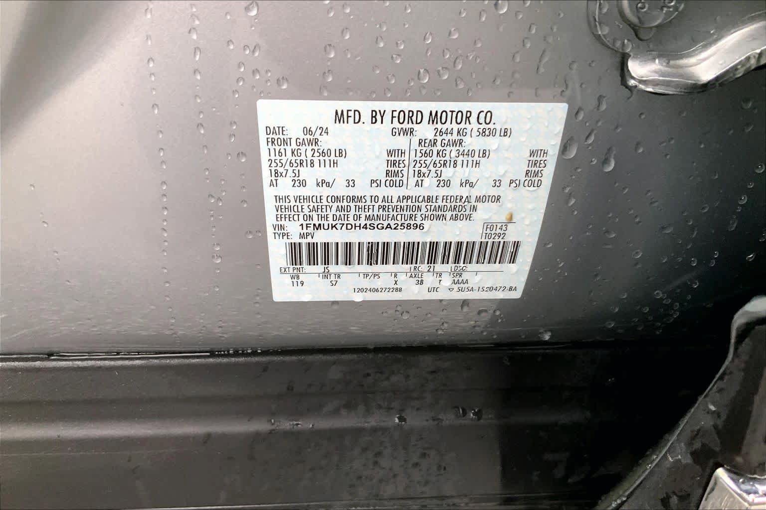 Certified 2025 Ford Explorer Active w/ Active Comfort Package RWD image 31