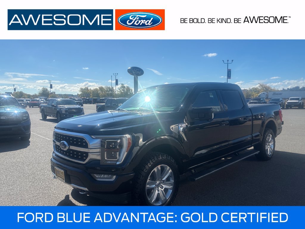 Certified 2021 Ford F150 Platinum w/ FX4 Off-Road Package AWD/4WD 360° Tour