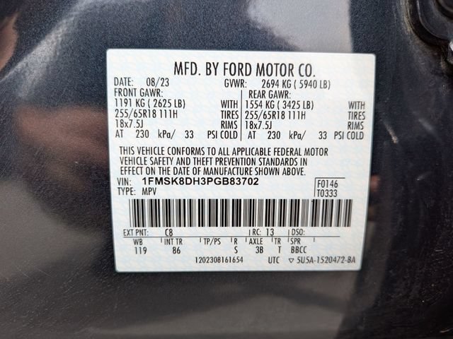 Certified 2023 Ford Explorer XLT w/ Class IV Trailer Tow Package AWD/4WD image 26
