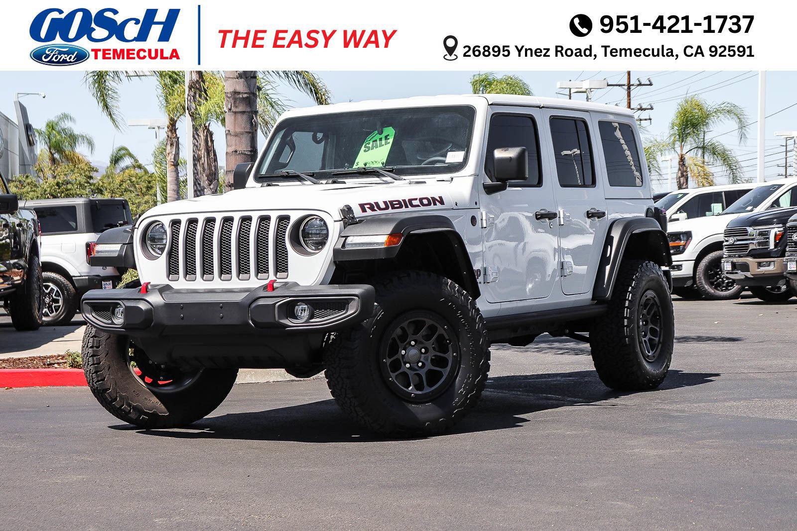 Used 2023 Jeep Wrangler Unlimited Rubicon w/ Xtreme 35 Tire Package AWD/4WD image 1