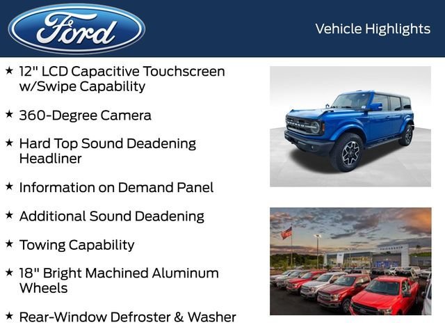 Certified 2022 Ford Bronco Outer Banks AWD/4WD image 13