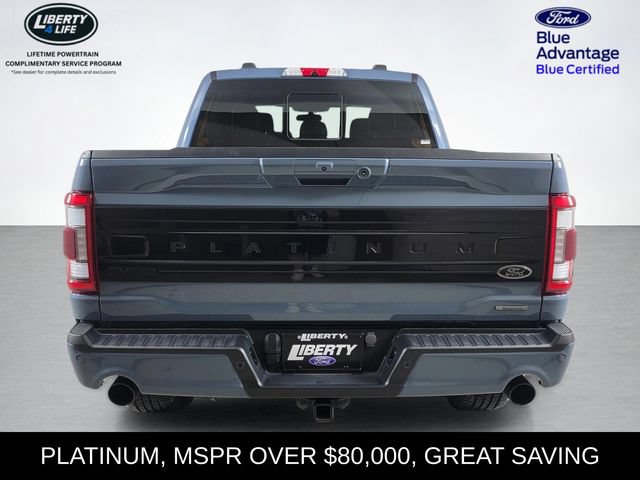 Certified 2023 Ford F150 Platinum w/ Equipment Group 701A High AWD/4WD image 4