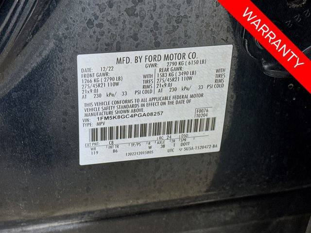 Certified 2023 Ford Explorer ST w/ Equipment Group 401A image 33
