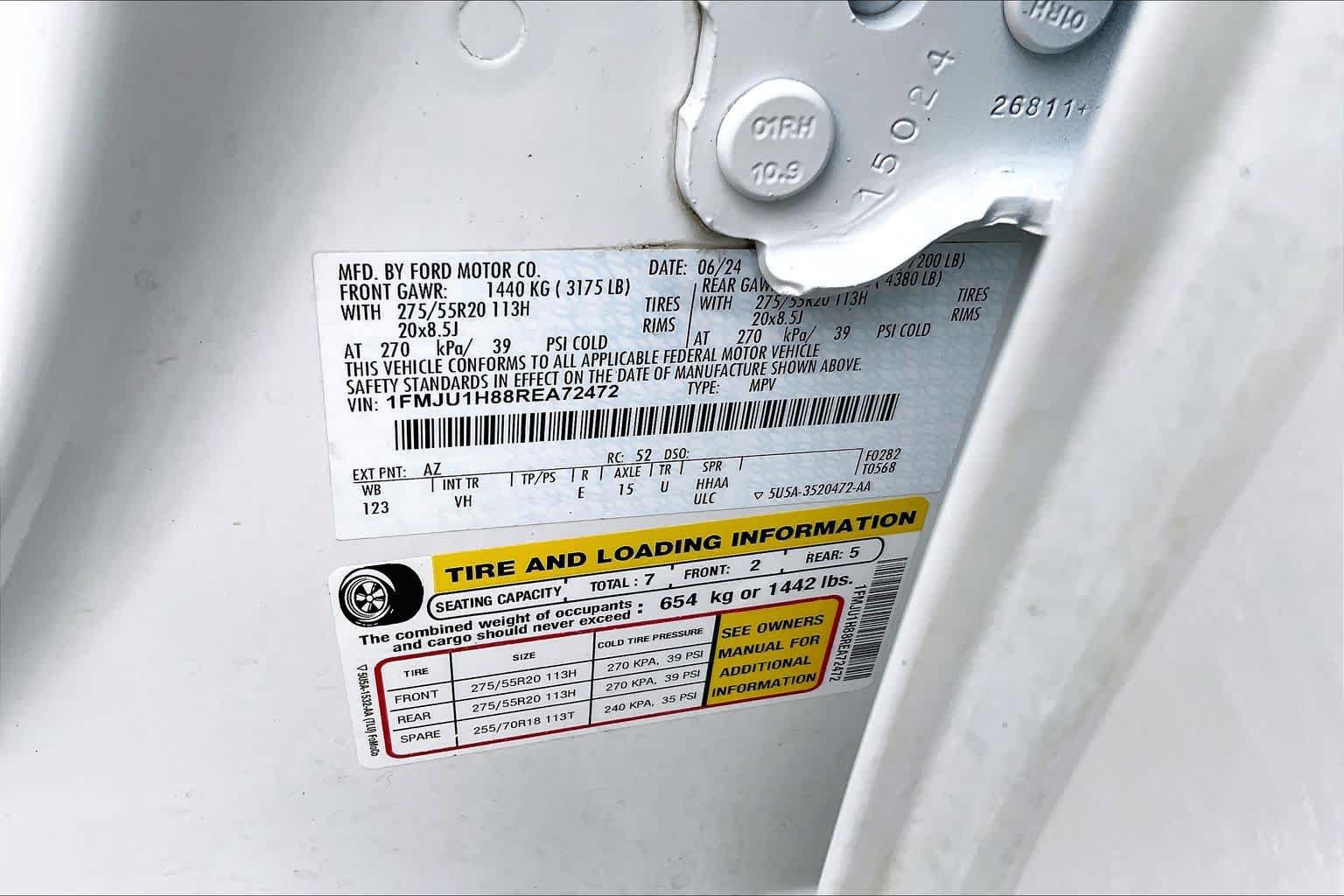 Certified 2024 Ford Expedition XLT RWD image 34