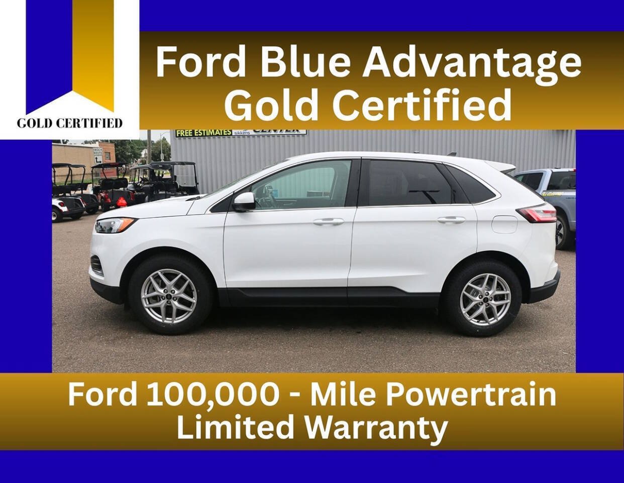 Certified 2024 Ford Edge SEL