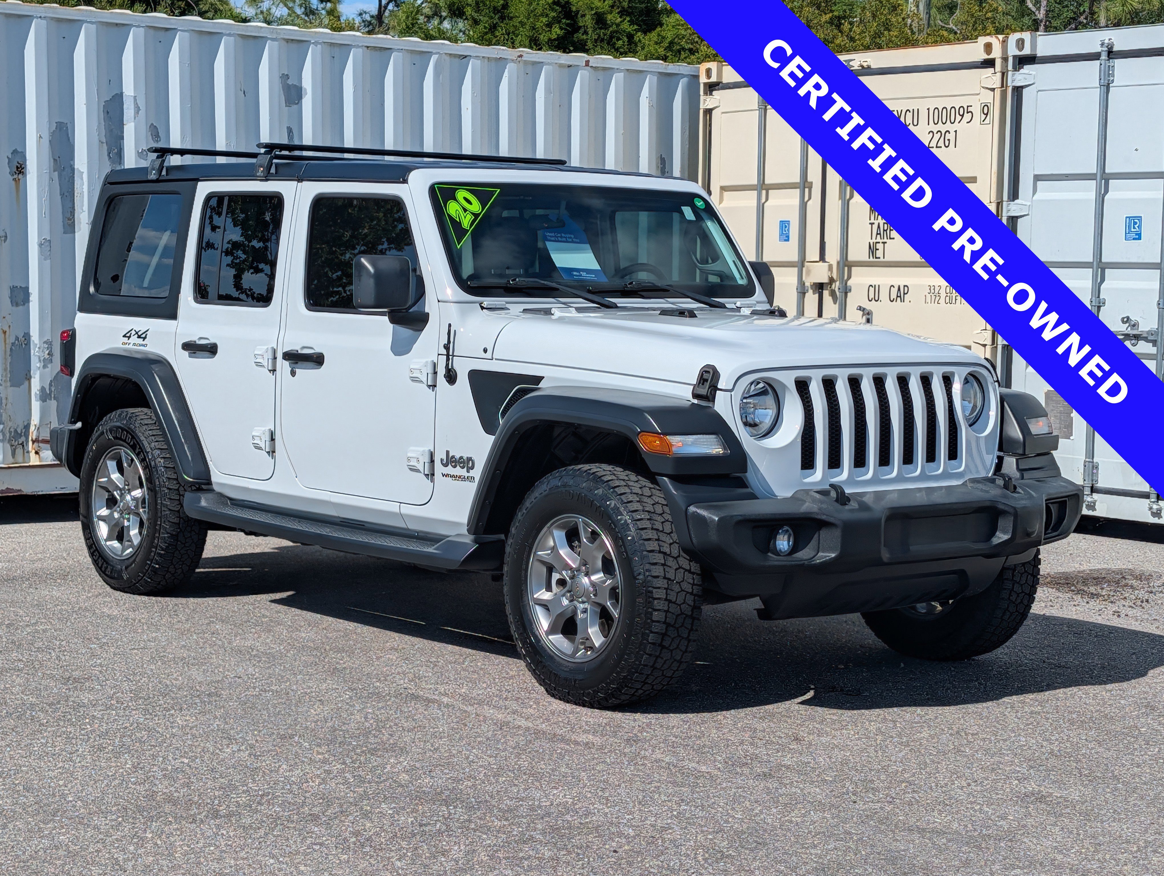 Used 2020 Jeep Wrangler Unlimited Sport AWD/4WD video 2