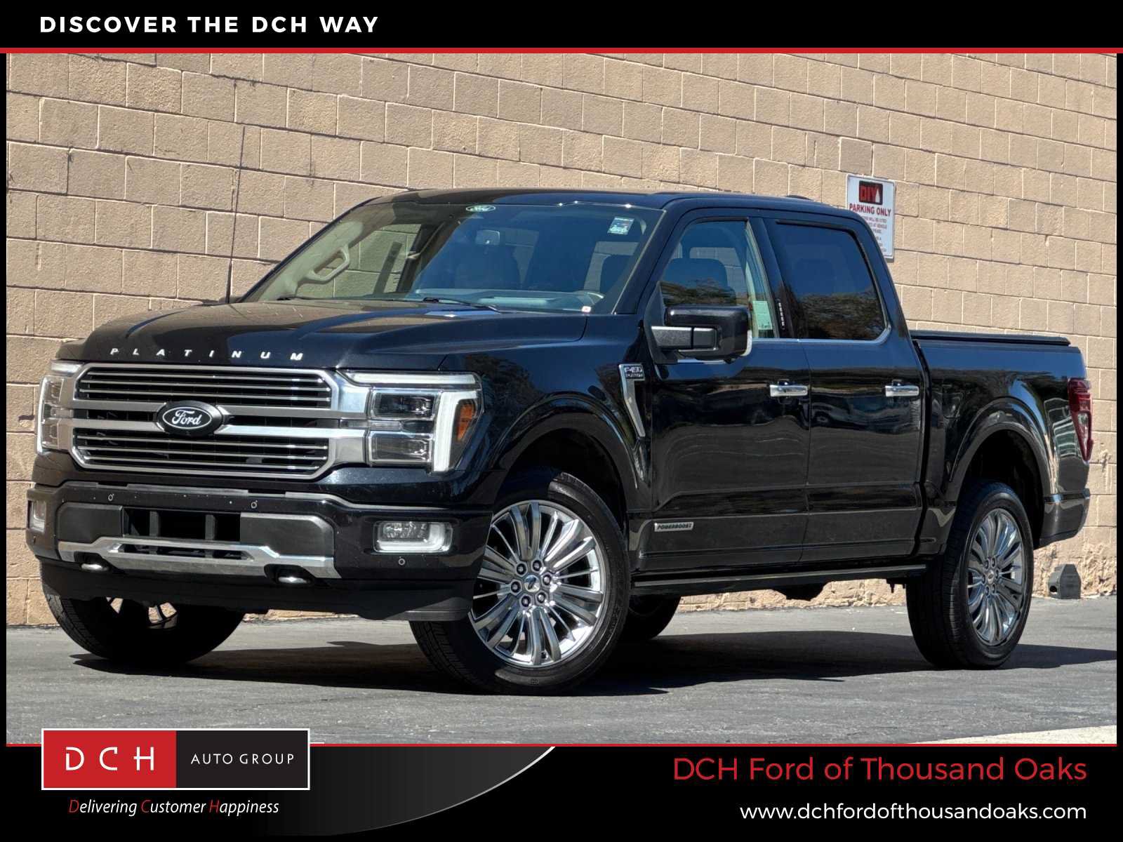Certified 2024 Ford F150 Platinum w/ Equipment Group 703A Plus