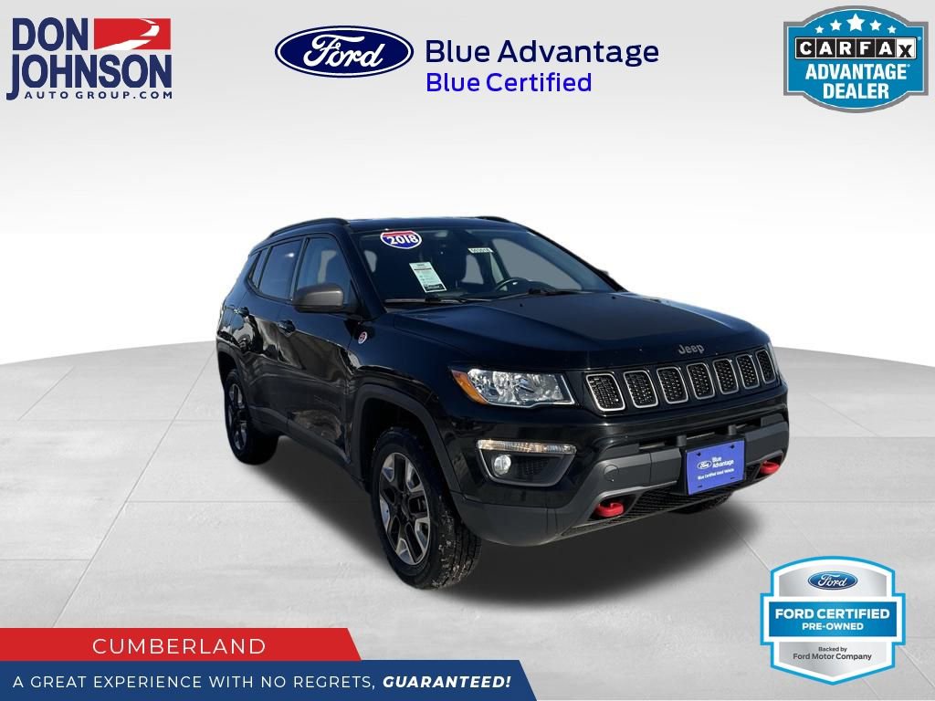 Used 2018 Jeep Compass Trailhawk w/ Cold Weather Group image 1