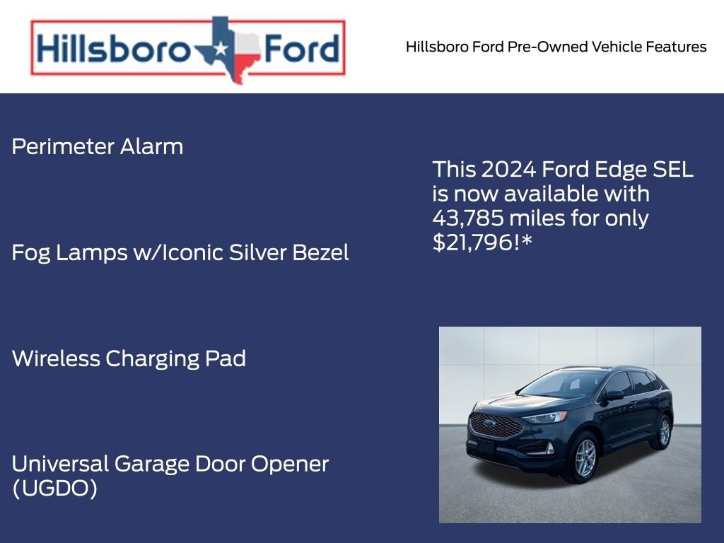 Certified 2024 Ford Edge SEL w/ Convenience Package image 10