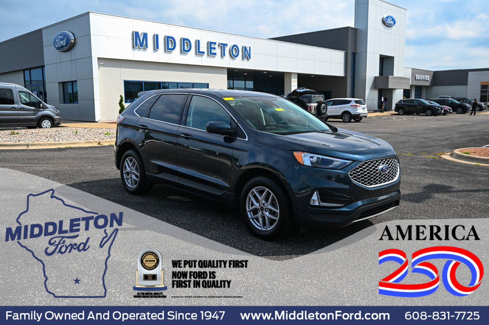 Certified 2024 Ford Edge SEL w/ Convenience Package
