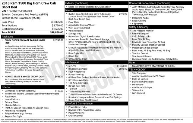 Used 2018 RAM 1500 Big Horn image 5