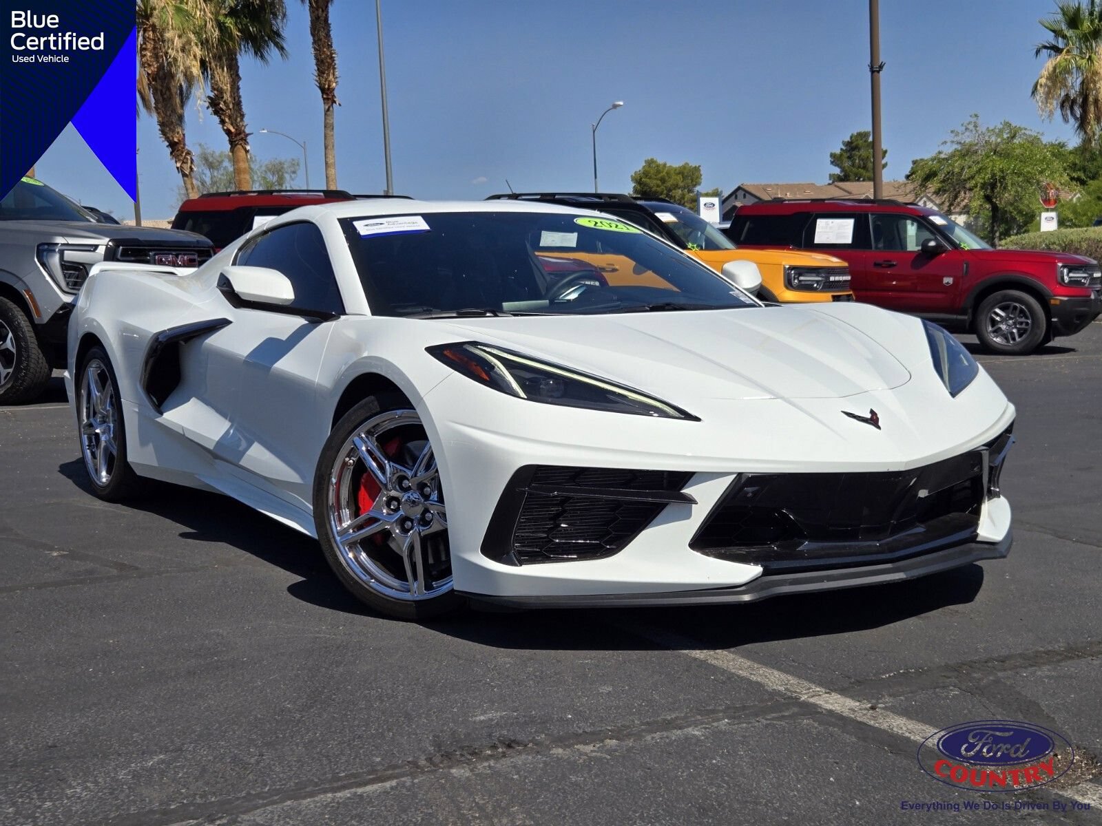 Used 2021 Chevrolet Corvette Stingray Preferred Cpe w/ Z51 Performance Package