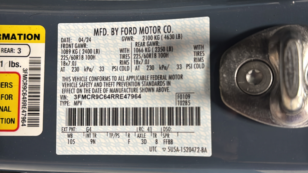 Certified 2024 Ford Bronco Sport Outer Banks w/ Tech Package AWD/4WD image 28
