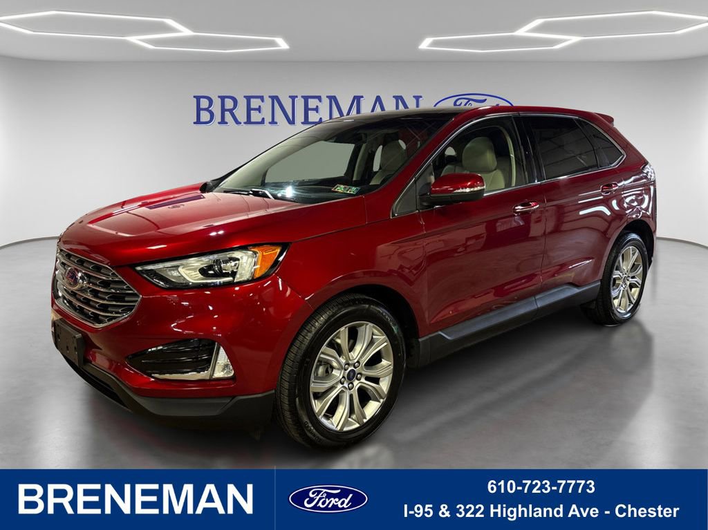 Certified 2019 Ford Edge Titanium w/ Cold Weather Package
