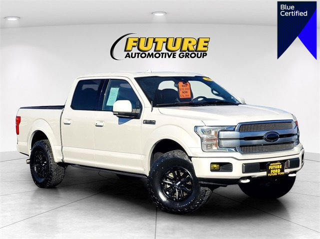 Certified 2018 Ford F150 Platinum w/ Equipment Group 701A Luxury