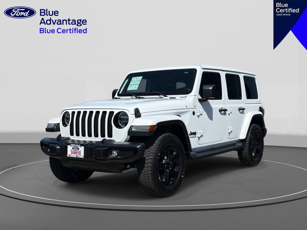 Used 2021 Jeep Wrangler Unlimited Sahara image 1