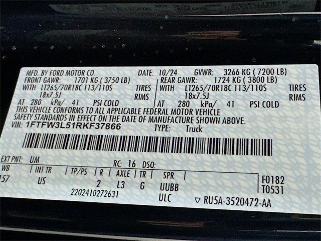 Certified 2024 Ford F150 XLT w/ Equipment Group 302A MID image 25