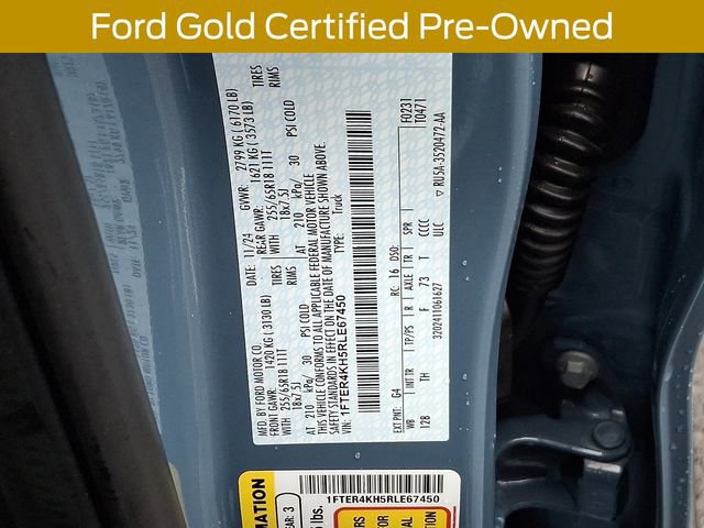 Certified 2024 Ford Ranger Lariat w/ FX4 Off-Road Package image 33