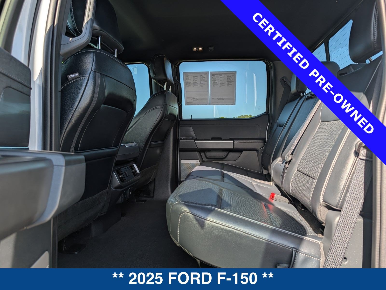 Certified 2025 Ford F150 Lariat w/ Equipment Group 501A Mid AWD/4WD image 18