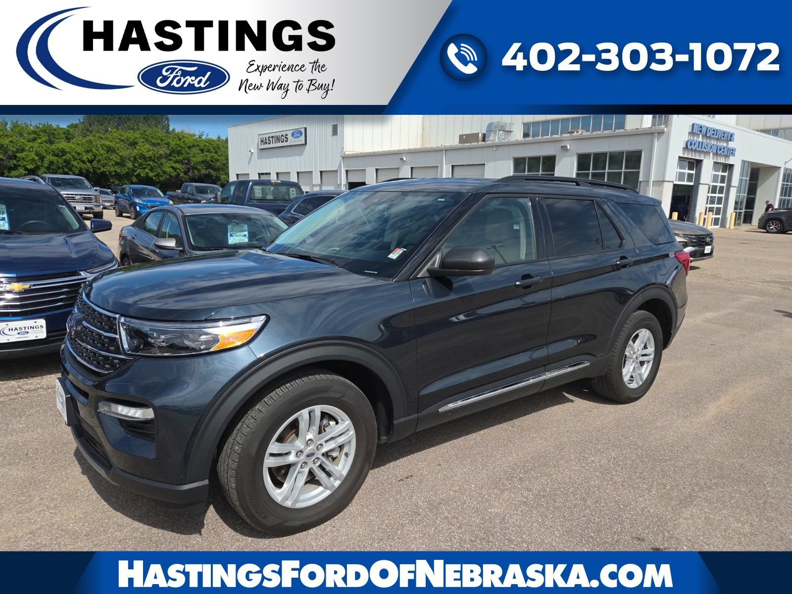 Certified 2023 Ford Explorer XLT w/ Equipment Group 202A
