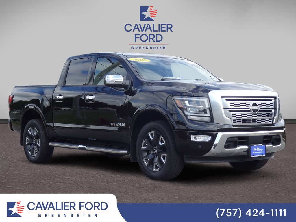 Used 2023 Nissan Titan Platinum Reserve w/ Moonroof Package