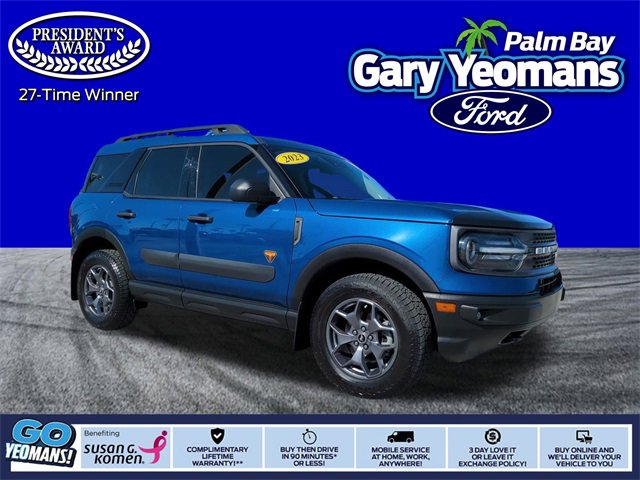 Certified 2023 Ford Bronco Sport Badlands