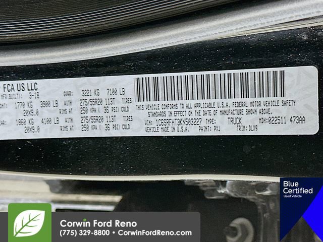 Used 2019 RAM 1500 Limited image 38