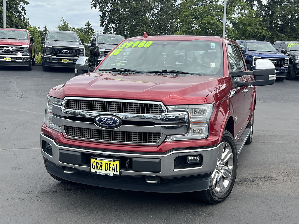 Certified 2018 Ford F150 King Ranch w/ Equipment Group 601A Luxury