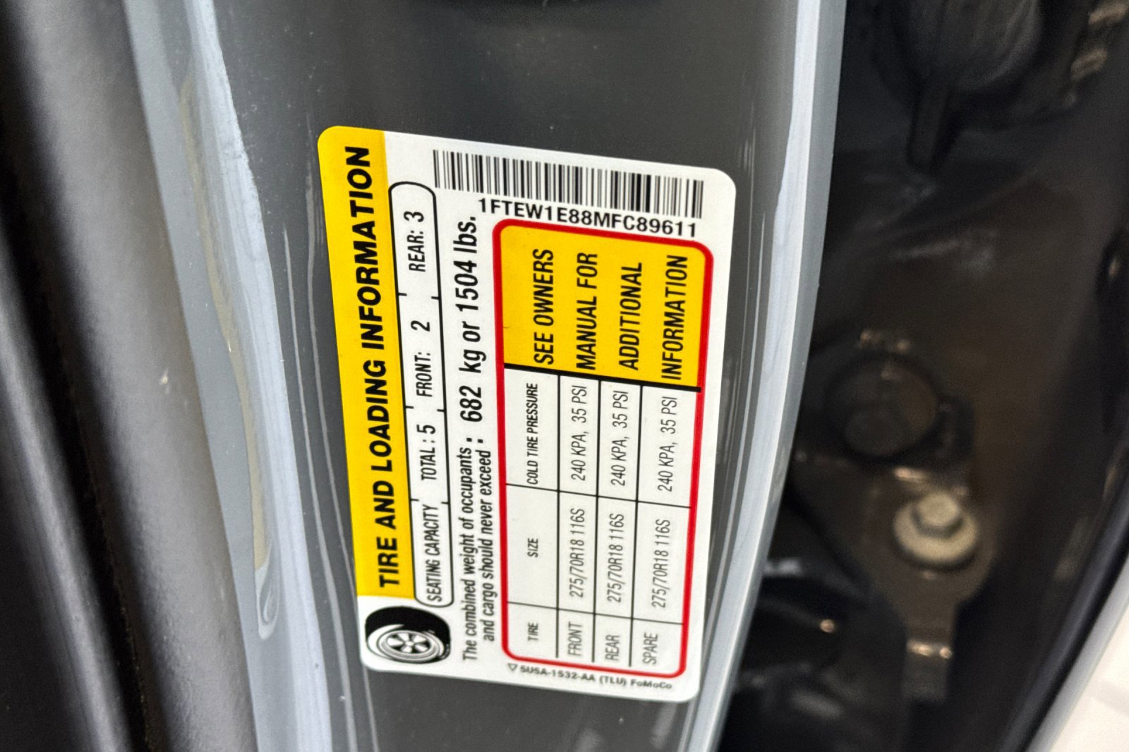 Certified 2021 Ford F150 Tremor w/ Equipment Group 402A High image 29