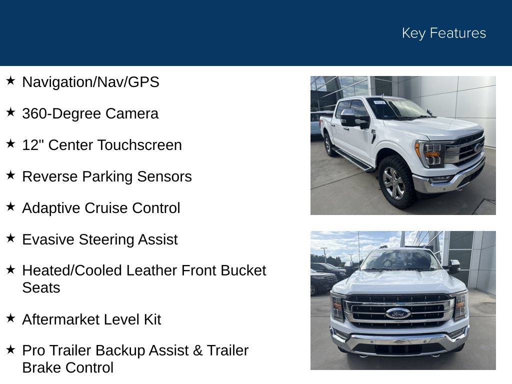 Certified 2022 Ford F150 Lariat AWD/4WD image 37